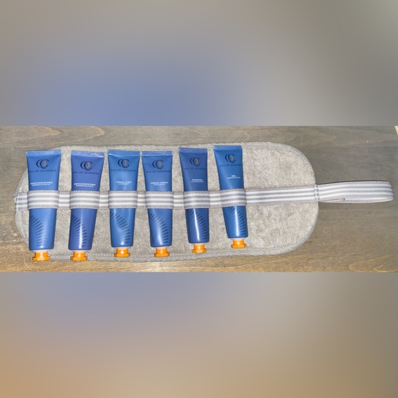 2/$30 ITA AIRWAYS Travel‎ Kit by SPA OF WONDERS Set Terry Cloth Towel, New - Picture 1 of 14